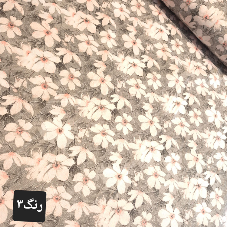 پارچه ملحفه وایت لند طرح نیکا